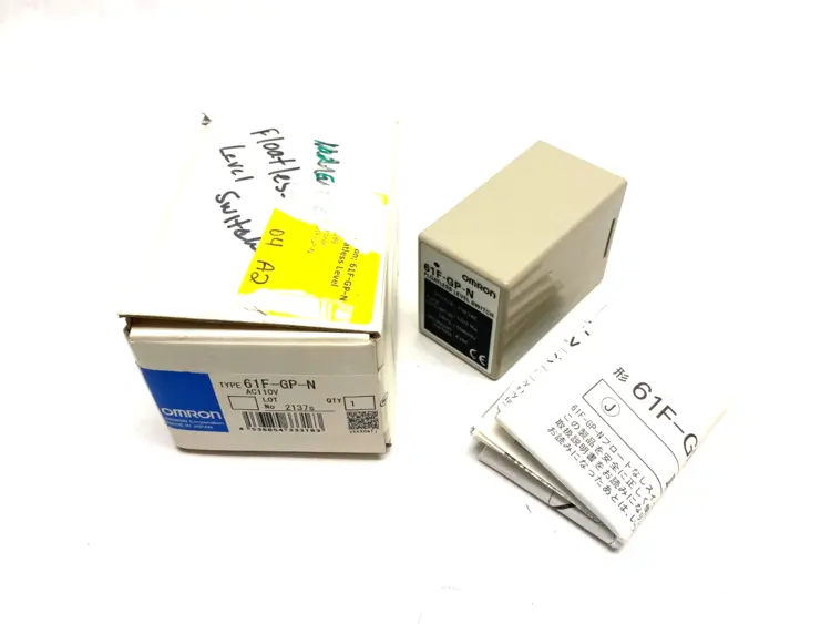 Used OMRON FLOATLESS LEVEL SWITCH PLUG-IN TYPE 11-PIN Relays & Switches | Maverick Industrial Sales #1112705