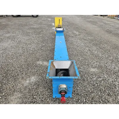 Used 12"dia. X 14' L Orthman Industrial Screw Auger Conveyor