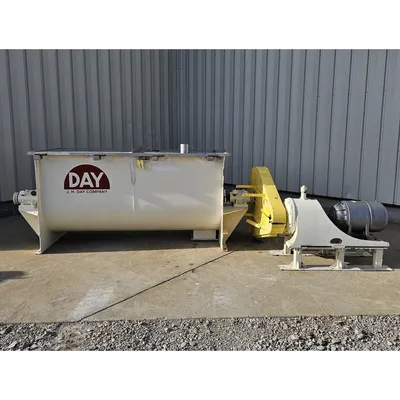 Used 15HP J H Day Stainless Steel Double Ribbon Blender - 62 Cu/Ft