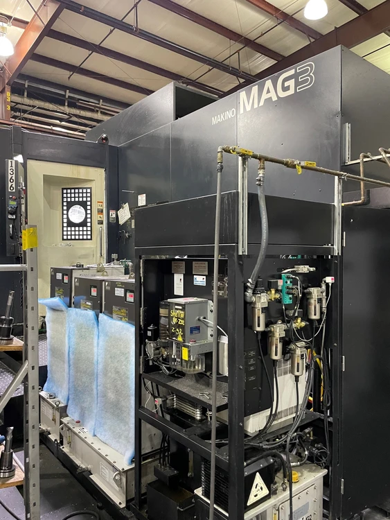 Used 2008 MAKINO MAG3 Horizontal Table Type Boring Mills California US | Machinery Network #5483