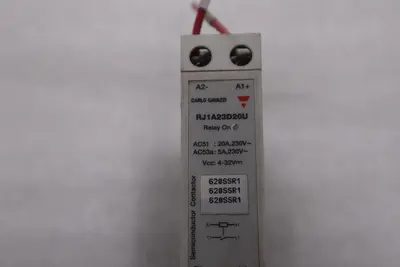 Carlo Gavazzi RJ1A23D20U Solid State Relay Semiconductor Contactor STOCK K-154-B