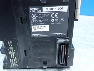 Used OMRON NJ3011200 PLC Processors Ohio US | HGR 24 #728093