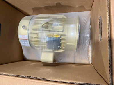 new surplus 5 hp Baldor Electric Motor, 1750 RPM, Frame 184TC