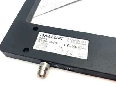 New | in-Stock Balluff Standard Photoelectric Fork Sensor, Metal, BGL 180A-005-S49 Photoelectric Sensors Michigan US | Maverick Industrial Sales #1475337