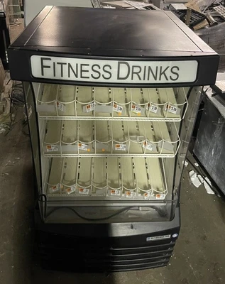 174-0032 Beverage Air BZ131W 30” Open Display Self Contained Refrigerated Cooler