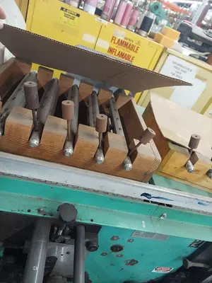 10" WIDE ROTOPRESS 9 COLOR 3 DIE STATION FLEXOPRESS