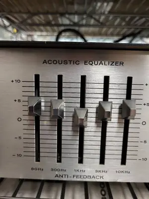 Bogen Acousta-Master Model CT-60 Solid State Audio Equalizer Amplifier