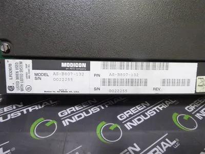 Modicon AS-B807-132 120VAC Input Module Used