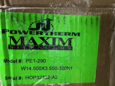 NEW POWERTHERM MAXIMUM PE1-290