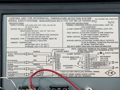 Used FENWAL DELTA PC Temperature Monitoring Ohio US | HGR 24 #1263452