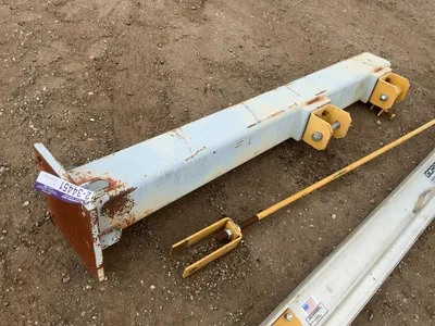 Gorbel 250 lb Capacity Jib, has 82-1/2” tall post that it mounts to, 116” long jib