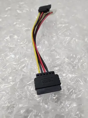 SATA Male to 4Pin IDE Female + SATA Female Power Cable
