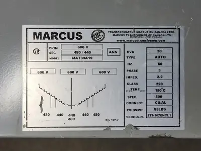 USED MARCUS MAT30A19