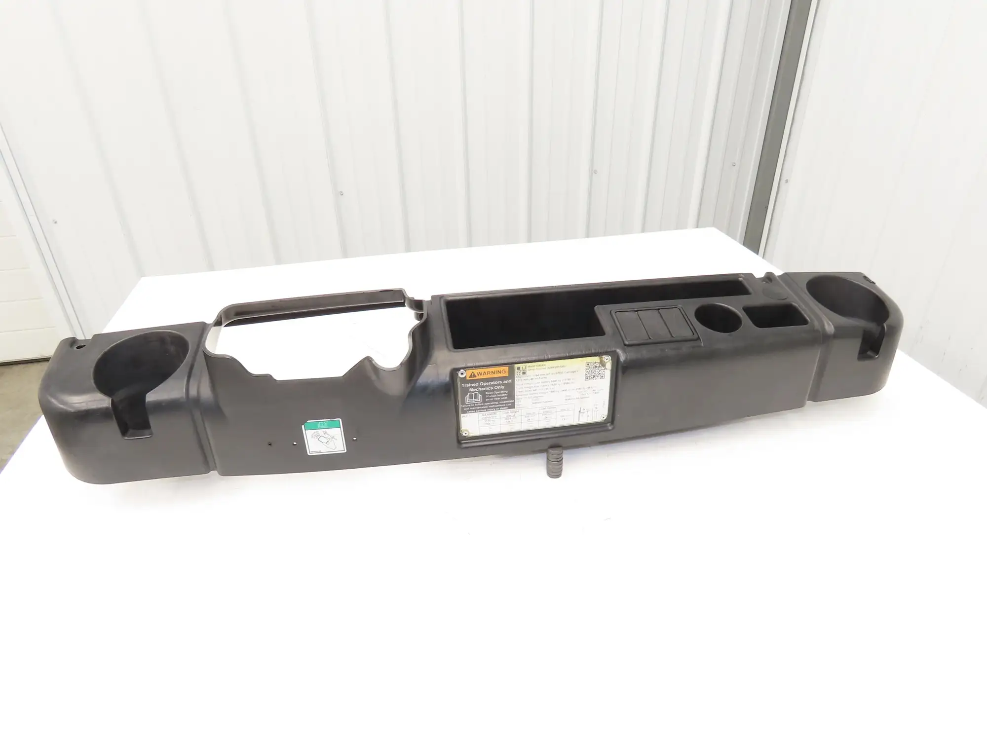 Hyster E80XN Forklift Dash Plastic Shroud Cover With Cupholders