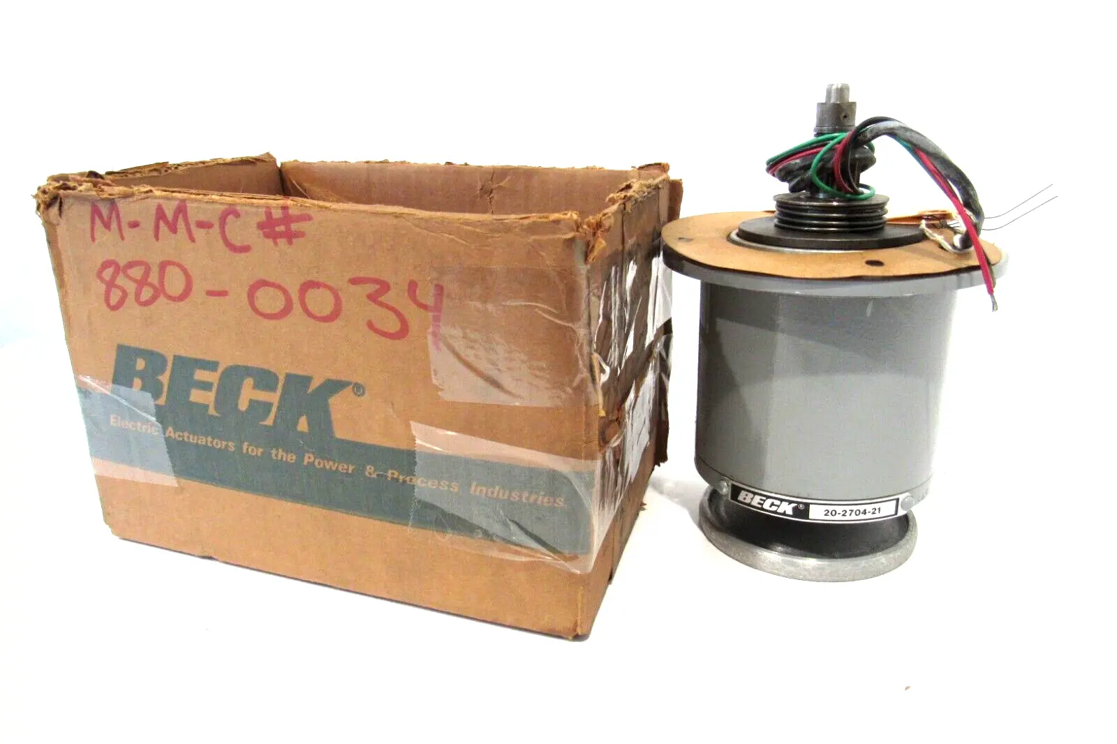 NEW BECK 20-2704-21 DAMPER MOTOR 20270421