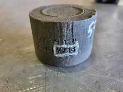 1-1/2" NPT End Cap, B16 3M, SA/A350 LF2 CL1