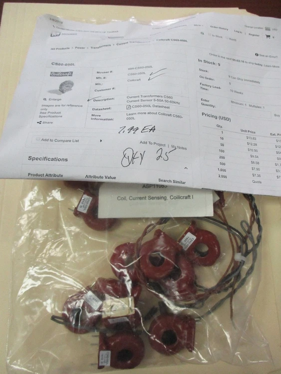 New | in-Stock Coilcraft CS60-050L Capacitors Arizona US | ASSET CONVERSION SPECIALISTS, INC. #320440