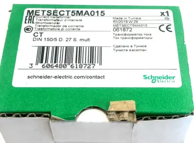 NEW SCHNEIDER ELECTRIC METSECT5MA015 CURRENT TRANSFORMER