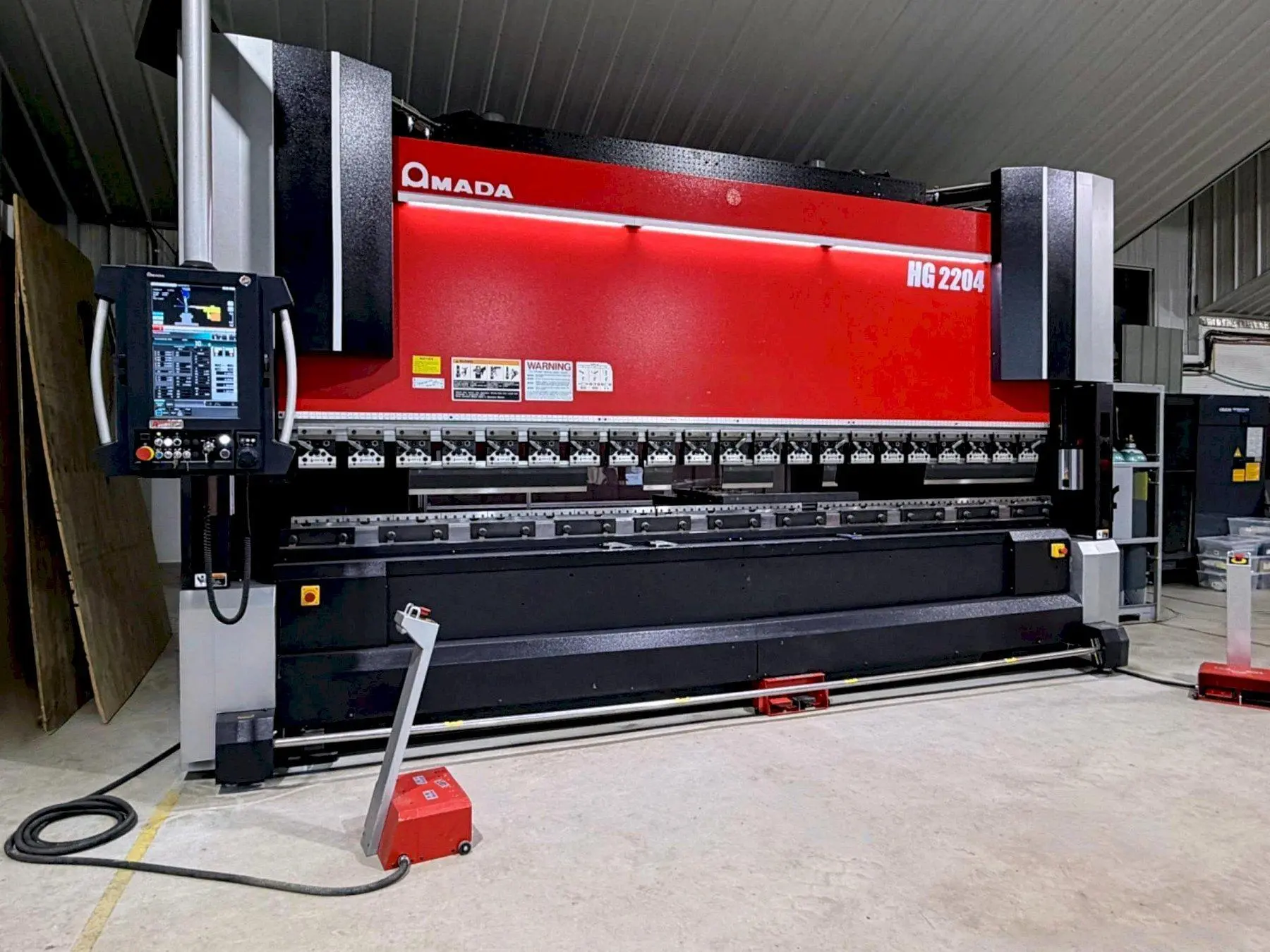 Used 2023 AMADA HG 2204 Press Brakes Illinois US | Machine Factory Outlet #1262720