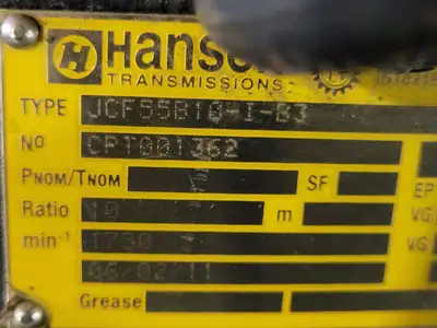 New | in-Stock HANSEN JCF55B10-I-B3 Gearboxes British Columbia CA | Lenmark #268363