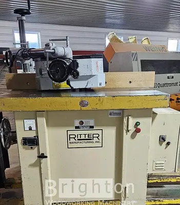 USED 2005 RITTER R1175 USED, VERY HEAVY DUTY SHAPER WITH SILVER FEEDER