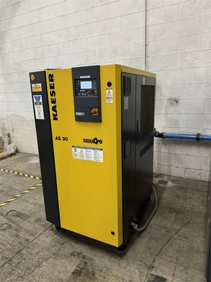 Used 2022 KAESER "AS 30" Rotary Screw & Sliding Vane Air Compressors Texas US | MachineryMax #1486574