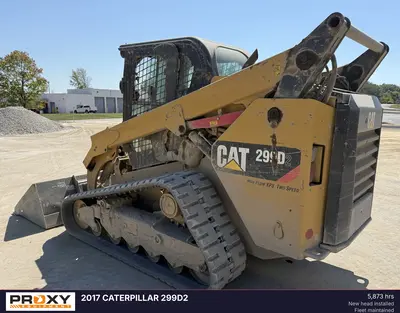 Used 2017 CATERPILLAR 299D2 Compact Track Loaders Kentucky US | Proxy Equipment #1378470