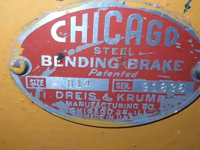 USED DREIS & KRUMP MANUFACTURING CO 814