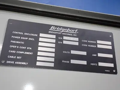 USED BRIDGEPORT TORQCUT 30