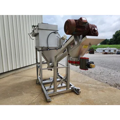 Used Flexicon Combination Bag Dump Weigh Batching and 5" Discharge Conveyor
