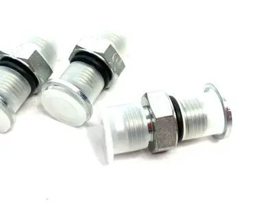 USED PARKER TRIPLE-LOK® 37° FLARE JIC TUBE STRAIGHT MALE ADAPTER