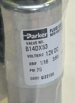 New | in-Stock PARKER B14DX53 Solenoid Valves Ohio US | Surplus Asset Holdings #1246171