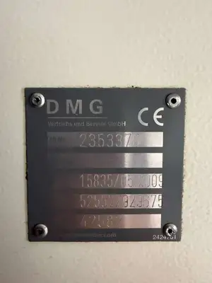 USED 2009 DMG DECKEL MAHO DMU 80P DUOBLOCK