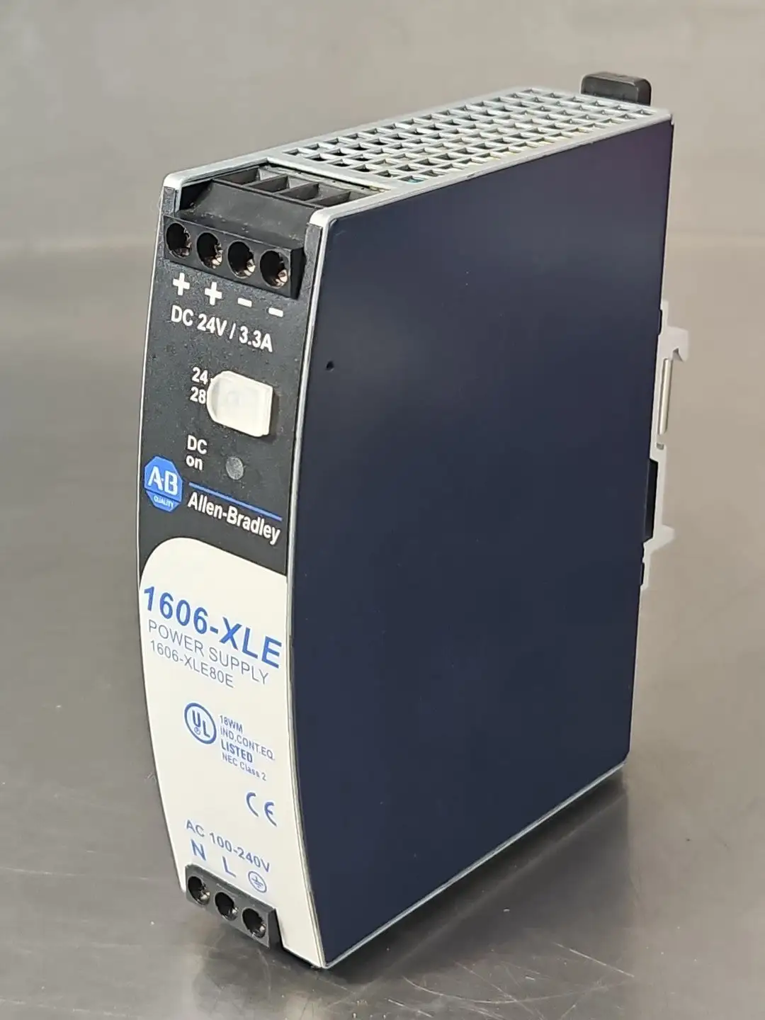 Allen Bradley 1606-XLE80E/A Power Supply 24-28VDC 3.3A Input 100-240V Loc4E44