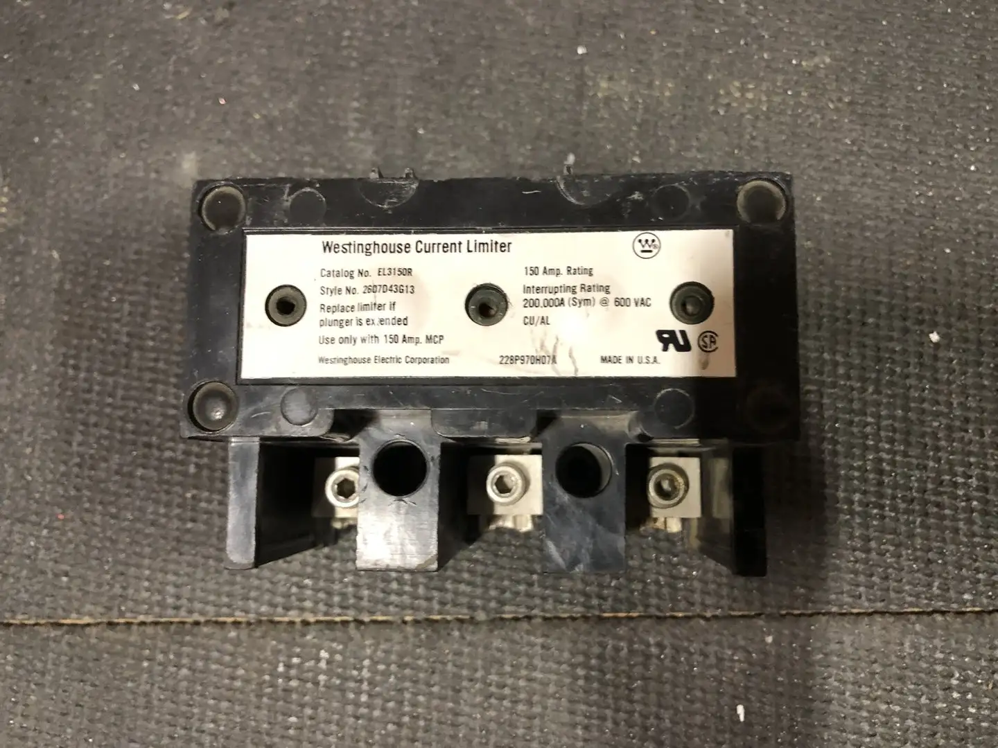 USED WESTINGHOUSE EL3150R