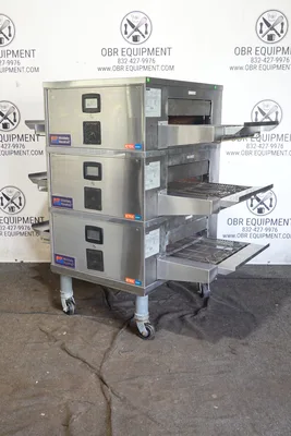 2023 MIDDLEBY MARSHALL CTX ELECTRIC TRIPLE STACK PIZZA CONVEYOR OVEN MODEL DZ33T