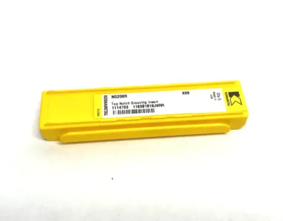 New | in-Stock Kennametal Top Notch™ Groove and Turn Insert Flat Top NG208R Indexable Insert Michigan US | Maverick Industrial Sales #1402288