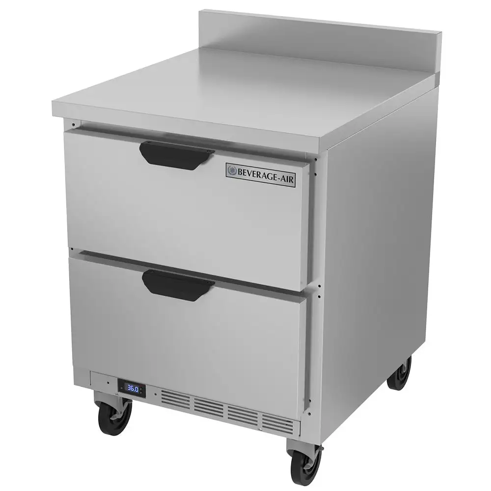 Beverage-Air WTRD27AHC-2-FIP 27" Worktop Refrigerator W/ (1) Section, 115v