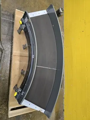 Used 2019 TRANSNORM BELTED CURVE CONVEYOR Belt Conveyors Wisconsin US | Packer City Sales #1297947