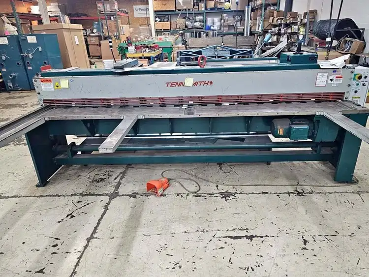 Used 2015 TENNSMITH LM1014 Power Squaring Shears (Gauge) Illinois US | Asset Exchange Corporation #1321670