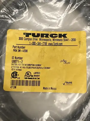 USED TURCK PKW3M-4/S90