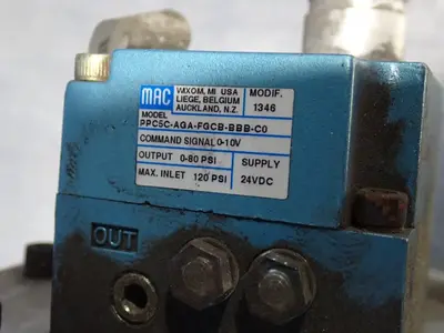 120 Psi Fluid Pressure Regulator