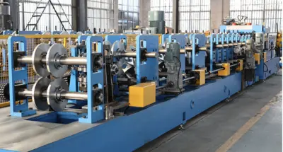 Pre-Cut CZ Purlin Roll Forming Machine in Shanghai, China