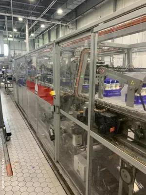 Used SIDEL COMBI SENSOFIL 40/24/12 Liquid & Paste Complete Packaging Lines Illinois US | Aaron Equipment #87128