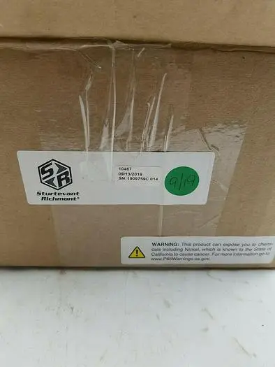 Used STURTEVANT RICHMONT _UNKNOWN_ Automation Control (HMI) | ND Industrial Surplus #1224627