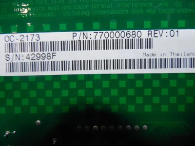 Olicom OC-2173 Combination Ethernet Card 770000680 Rev. 01 Used