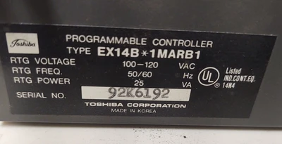 USED Toshiba Does Not Apply