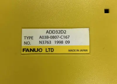 USED FANUC A03B-0807-C167