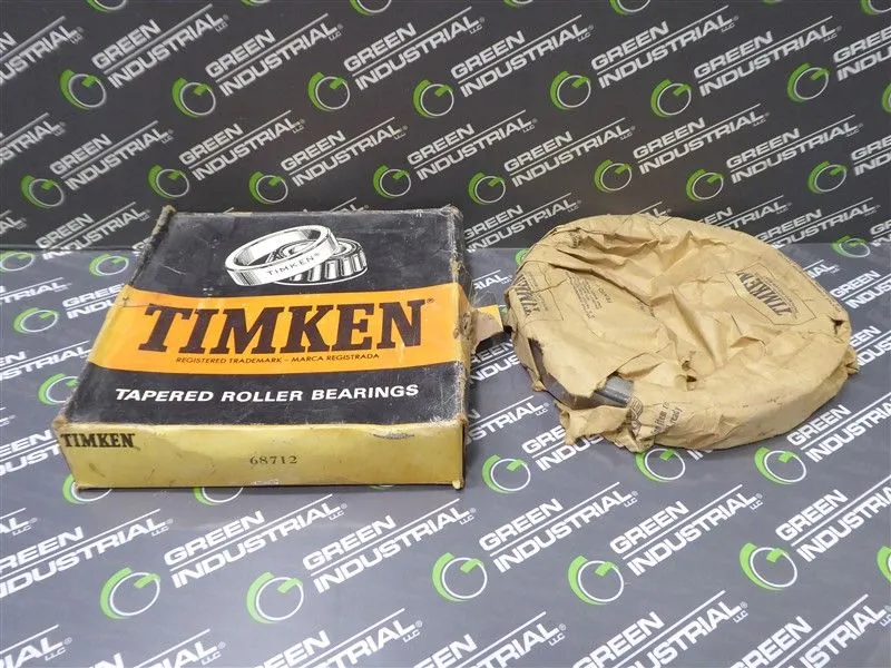 Timken 68712 Tapered Roller Bearing Cup w/ minor rust Surplus