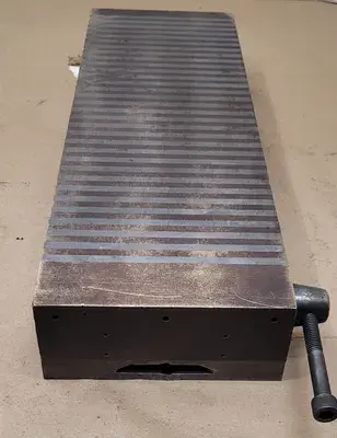 MAGNETIC CHUCK 6IN X 18IN (SURFACE DIMENSIONS: 6” X 18”, HEIGHT: 2-3/4”)